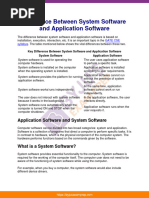 Difference Between System Software and Application Software Gate Notes 69