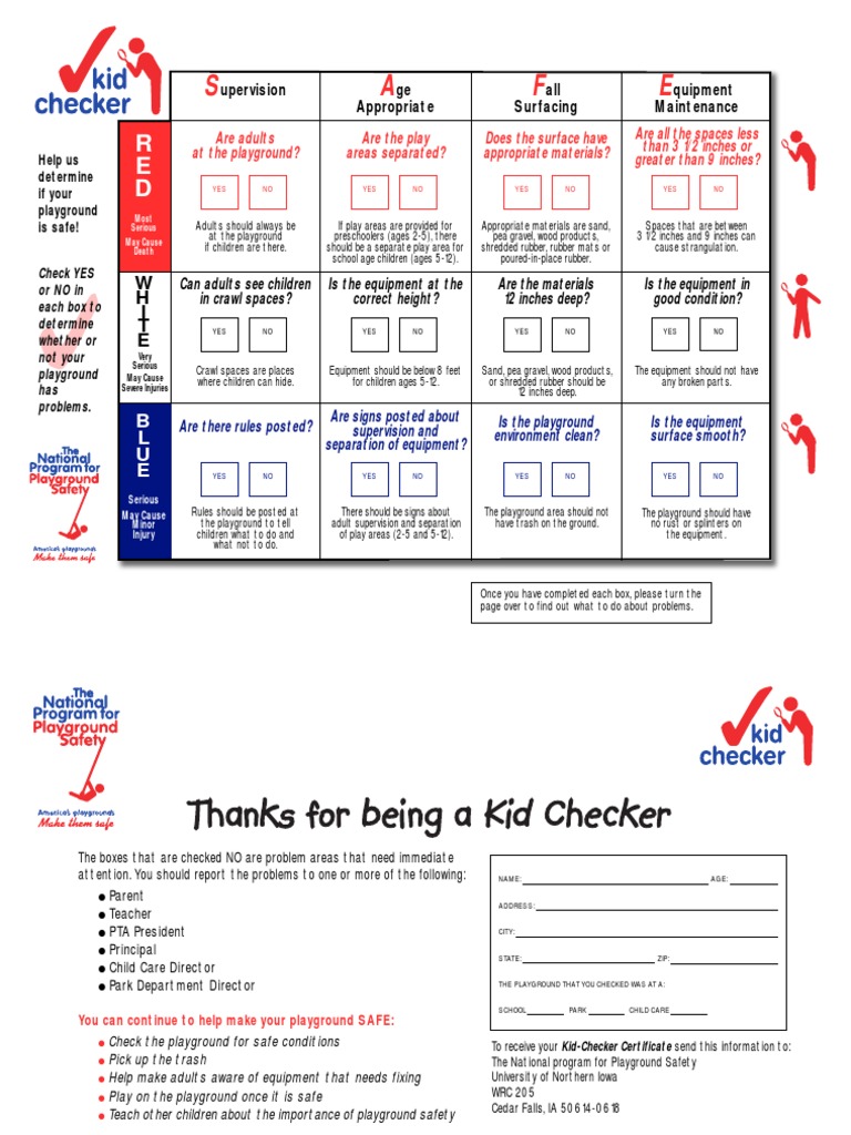 SAFE Checklist | PDF