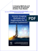 Textbook Ebook Seismic Imaging Methods and Applications For Oil and Gas Exploration Yasir Bashir All Chapter PDF