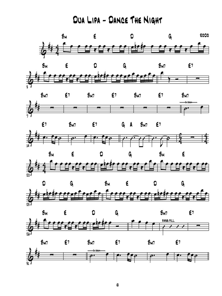 dua-lipa-dance-the-nigth-pdf-british-pop-songs-pop-songs