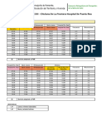 Horarios Linea 26