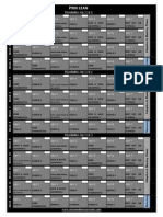 Efr p90x Lean Calendar