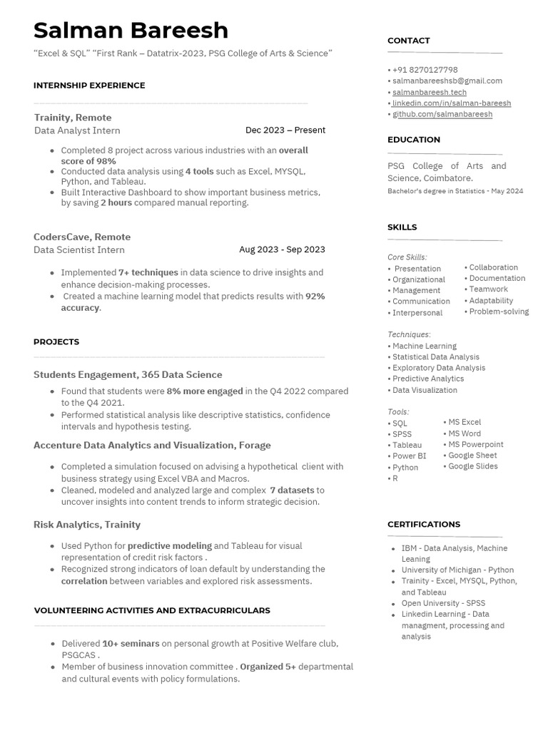 Salman 39 s Resume BCG PDF Data - 1719325506