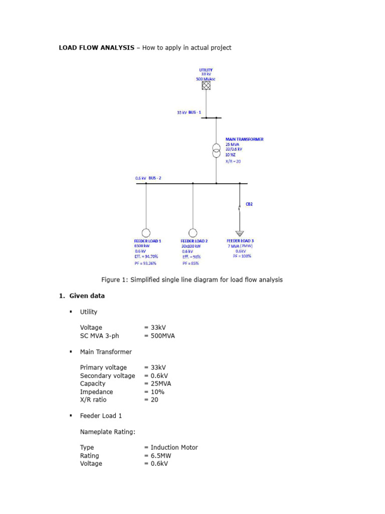 Load Flow Analysis Pdf Transformer Computer Engineering