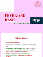 Fever and Rash