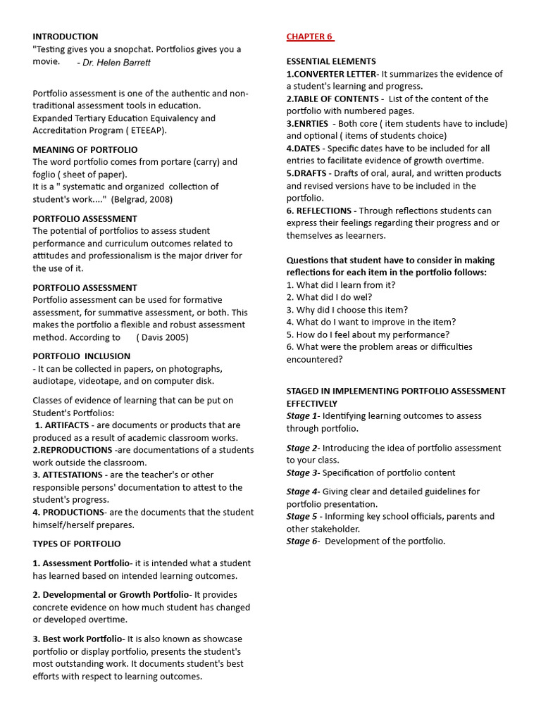 CHAPTER 6 MATHEMATICS Assessment 2 | PDF | Educational Assessment ...