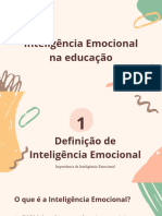 PP Da Apresentação de Português - Inteligência Emocional Na Educação