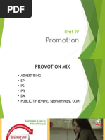 Promotion