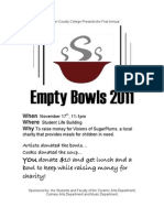 Empty Bowls