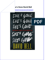 Textbook Ebook Shes Gone David Bell 3 All Chapter PDF
