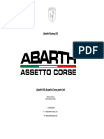 Despiece Abarth Assetto Corse