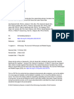 Journal Pre-Proof: Arthroscopy: The Journal of Arthroscopic and Related Surgery