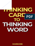 Thinking Card To Thinking Word - Markobi