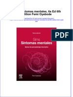 Textbook Ebook Sims Sintomas Mentales 6A Ed 6Th Edition Femi Oyebode All Chapter PDF