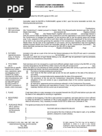Massachusetts 6D Certificate Example | PDF | Notary Public | Property Law