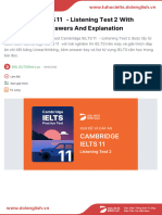 CAM11 - Listening Test 2