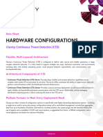 Claroty CTD - Hardware Configurations - Data Sheet - 1H 2021