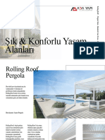 Rolling Roof Bioclimatic Pergola 