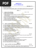 PHYSICS Previous Years Question Papers