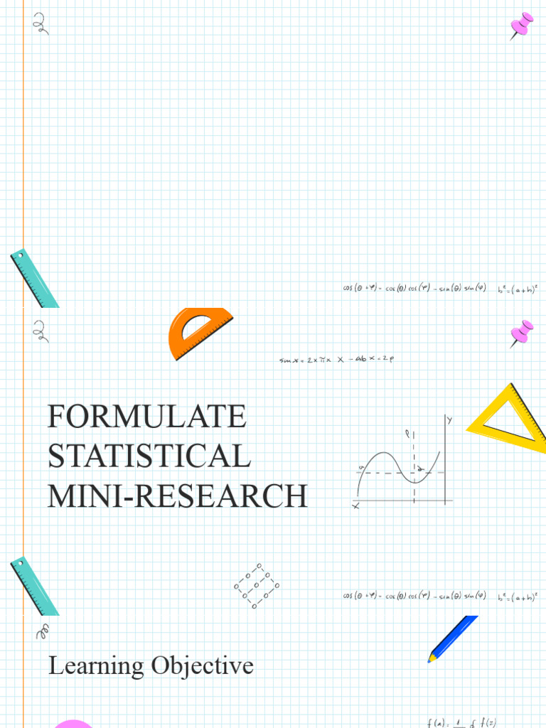 Formulate Statistical Mini Research PT 7 | PDF | Statistics | Data Analysis