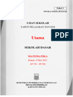 Soal Us - Matematika