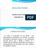 Unidade 3 - Estática Dos Fluidos - Aula 1