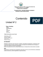 Eje Tematico Fisica 11 Segundo Periodo El Sonido