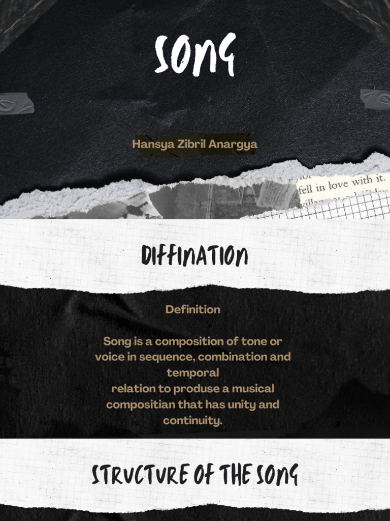 Song Pdf Song Structure Popular Music