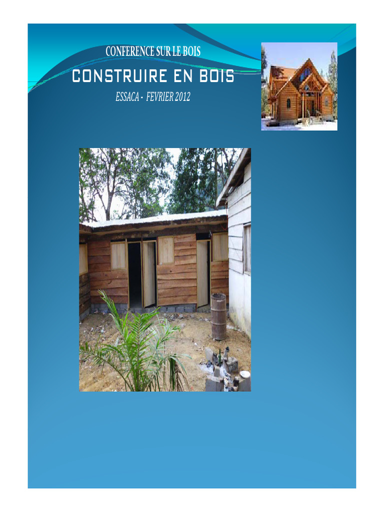 Construire en Bois : Techniques et Avantages | PDF | Bois (matériau de ...