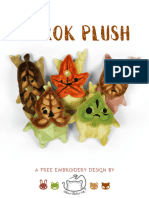 Korok Plush Embroidery Instructions