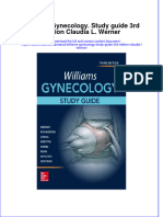 Textbook Ebook Williams Gynecology Study Guide 3Rd Edition Claudia L Werner All Chapter PDF