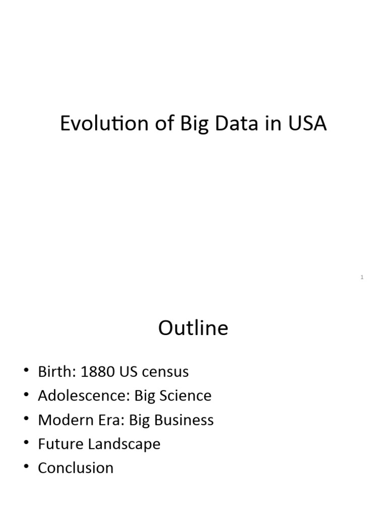 Evolution of Big Data | PDF | Big Data | Science
