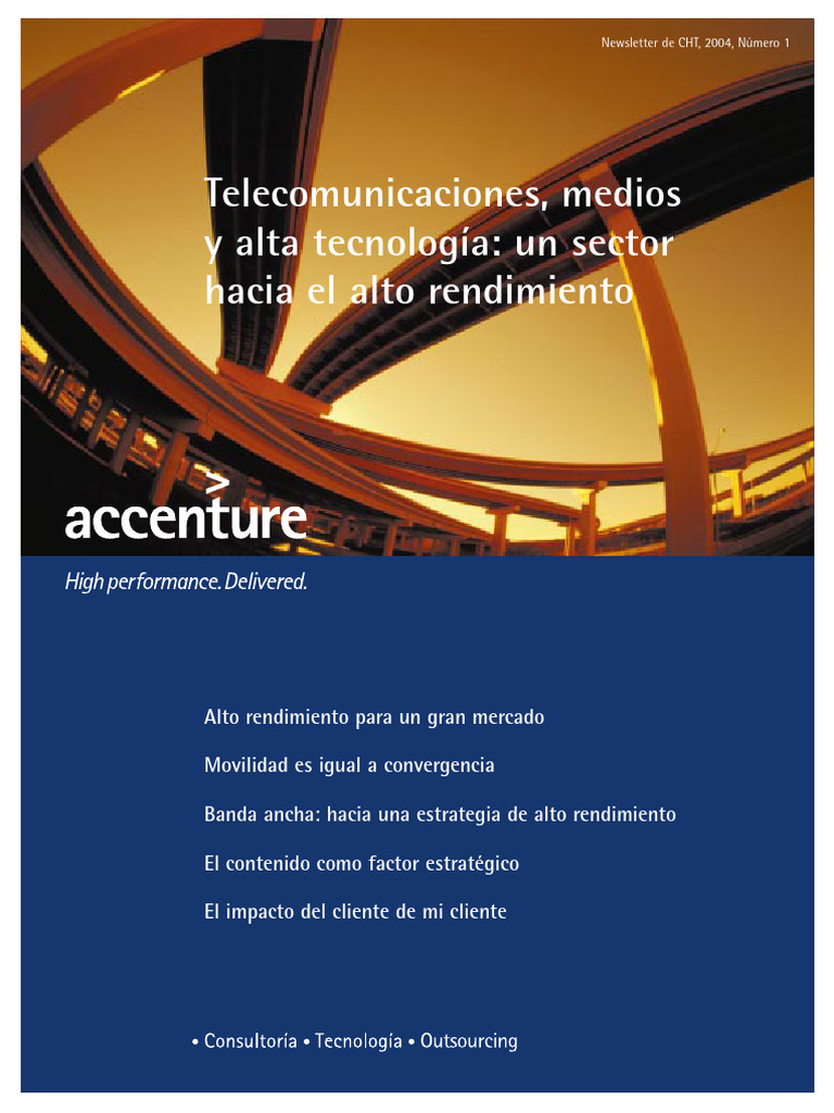 Accenture Telecom Alto Rendimiento - Es | PDF | Voz sobre IP | Internet