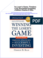 Textbook Ebook Winning The Losers Game Timeless Strategies For Successful Investing Eighth Edition Charles D Ellis All Chapter PDF