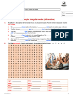 Past Simple irregular verbs