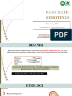 Serotinous Postdate