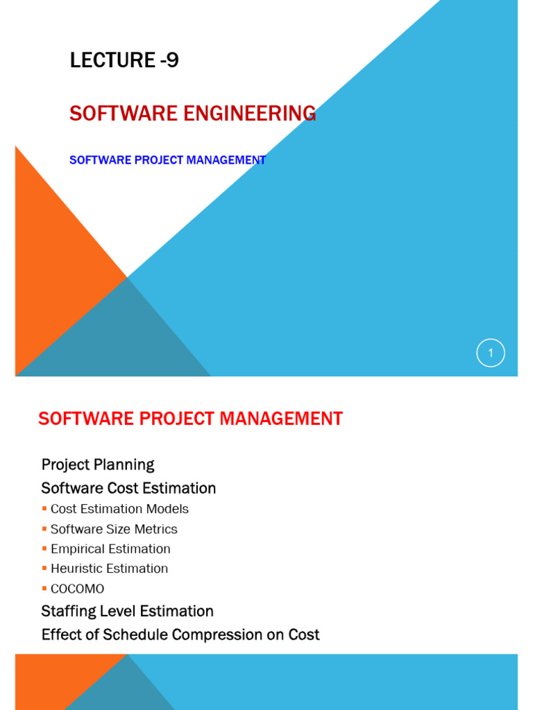 Se 009 | PDF | Project Management | Computer Science