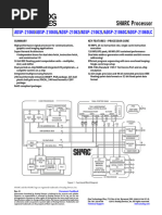 SHARC Processor: ADSP-21060 ADSP-21060L ADSP-21062 ADSP-21062L ADSP-21060C ADSP-21060LC