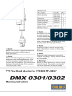 Ohlins - DTC - Einbauanleitung Oehlins Motorrad DMX 0301