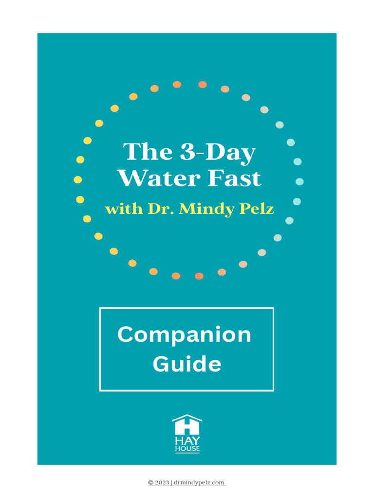 3-Day Water Fast Companion Guide | PDF | Foods | Fat