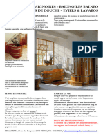 Catalogue Baignoires Douches Bois Relaxarium 2021
