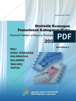 Statistik Keuangan Pemerintah Kabupaten - Kota 2016-2017 Buku 2 (Bali, Nusa Tenggara, Kalimantan, Sulawesi, Maluku, Papua)