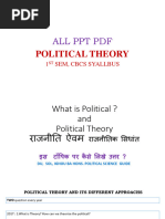 1st Sem Pol Theory All PDF