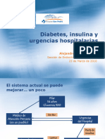 Diabetes - Urgencias TIPOS de INSULINA