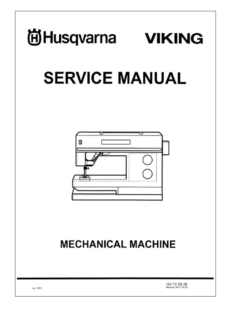 Husqvarna 2000 動作1部未確認 Husqvarna 2000 Service | PDF