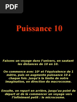 Puissance10 Atomes Noyau Atomique