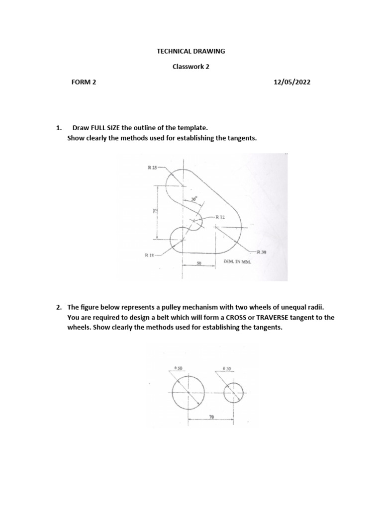 2nd Form CW2 ST 2023 PDF
