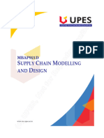 Supply Chain Modeling & Design - Sem 3 - MBA LSCM