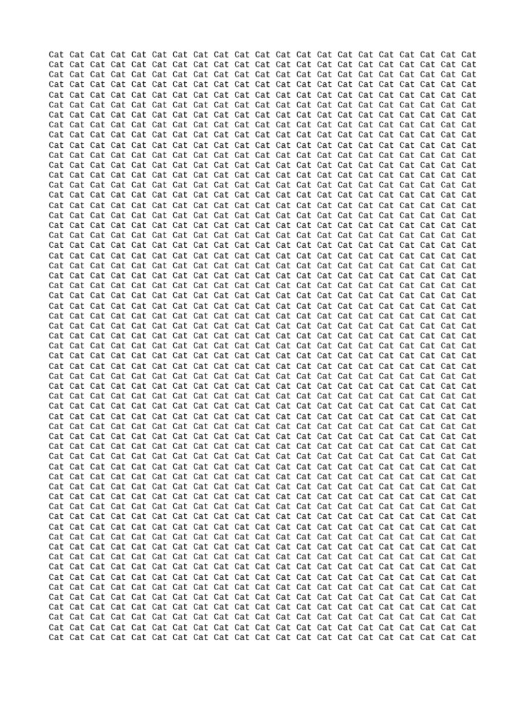 Cat pdf