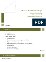 Module6 - Object Oriented Design - Design Principles